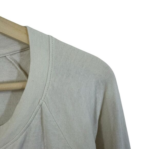 Faherty Large Cloud Cotton Henley Top Partial Button Long Sleeve Womens - Picture 6 of 15